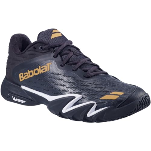 Babolat Men’s Premura 3 Padel Shoes, Black/Gold (Men's US Size 13) by Babolat - Image 2