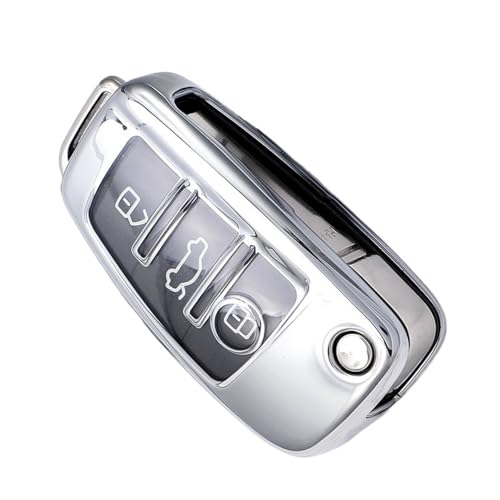 Housse de protection pour clé télécommande voiture Audi A1 A3 A4 Q3 Q5 en TPU