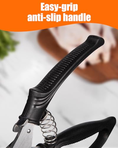 Brigii Kitchen Shears, Stainless Steel Heavy Duty Poultry Shears thumb #4