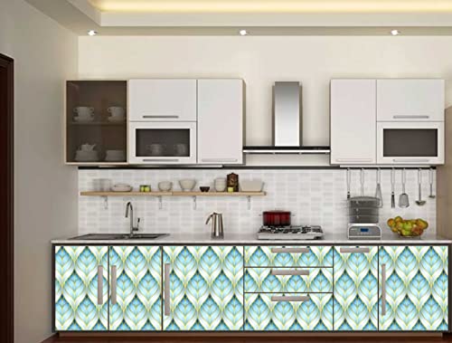 Image of CABANA HOMES PVC Self-Adhesive Wallpaper, 45 x 125 cm (6 sq. ft) Made in India