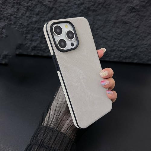 Coque jean iPhone 13 antichoc grise pour vos déplacements