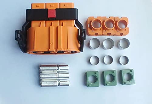 Connecteur trois conducteurs HVC3P80FS pour stopper les fuites haute tension