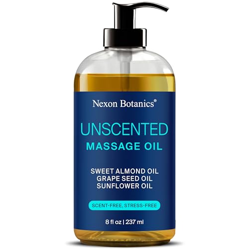 Unscented Massage Oil for Massage Therapy & Gua Sha 8 fl oz