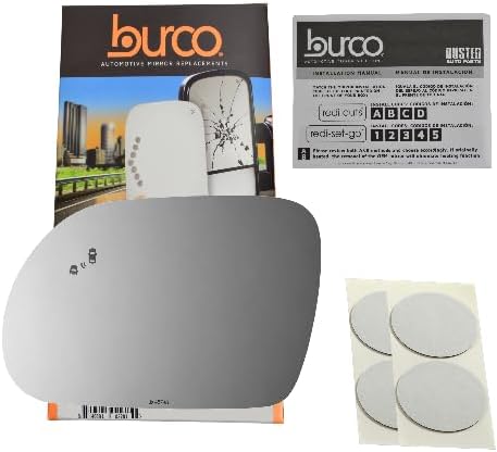 Compatible with 2020-2023 Kia Soul Driver Side Mirror Glass w/Blind Spot Icon Symbol, No Rear Mount