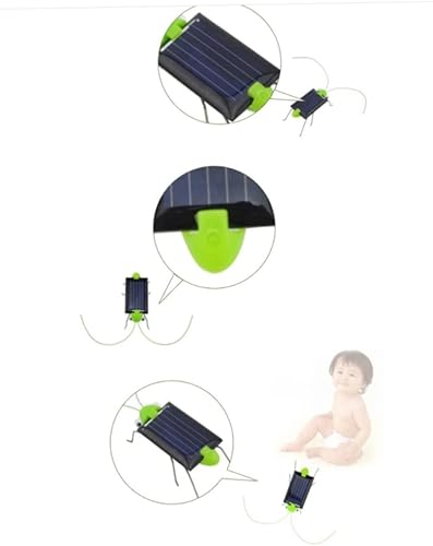 Miniatura 7 de Grasshopper Solar Cricket 4 unids Juguete Solar Juguetes Energía Solar Juguetes Juguetes Juguetes de Puzzle Energía Solar Energía Solar Juguete
