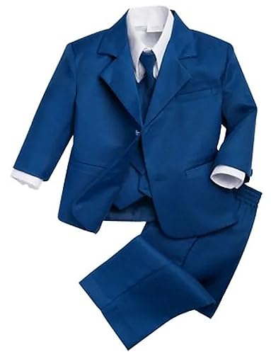 Costume trois pièces garçon pour mariage smoking élégant veste gilet pantalon