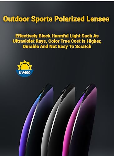 Night Driving Glasses for Men Women, Anti Glare Night Vision Polarized Glasses Sunglasses HD for Outdoor Cycling Biking Driving4