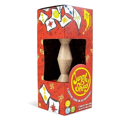 Jungle Speed – A Game by Foxmind 2-10 Players – Games for Family 15 Minutes of Gameplay – Games for Family Game Night – for Kids and Adults Ages 7+ - English Version Cover