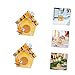 PLAFOPE Bee Themed : 10pcs Honey Bee Paper Treat Boxes Bridal Shower Favor Boxes