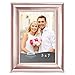 Icona Bay 5x7 Picture Frame (2 Pack, Rose Gold), Rose Gold Photo Frame 5 x 7, Wall Mount or Table Top, Set of 2 Elegante Collection