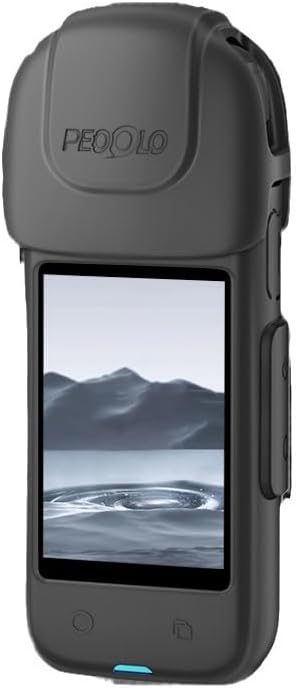 X4 Silicone Case Lens Cover – Drop-Proof Protective Case for Camera Lens Accessories with Panoramic Sports Camera