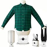 LSRFXF Planchadora De Camisas De con Función De Vapor, Secado de 360°