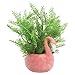 Ceramic Flamingo Planter Pot