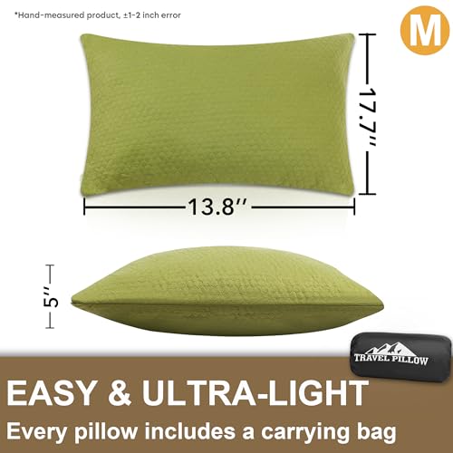 Set 2 Almohadas Espuma Viscoelástica Tamaño M y S miniatura 2