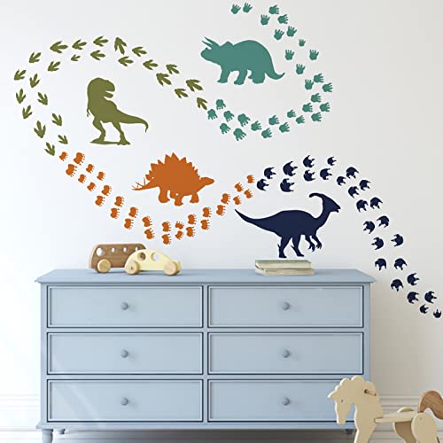 Mfault Vinilos Decorativos Huellas de Dinosaurio miniatura 5