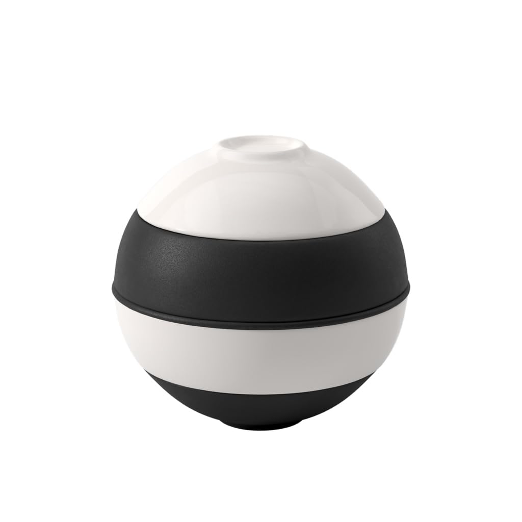 Villeroy & Boch La petite Boule black & white 14 x 14 cm