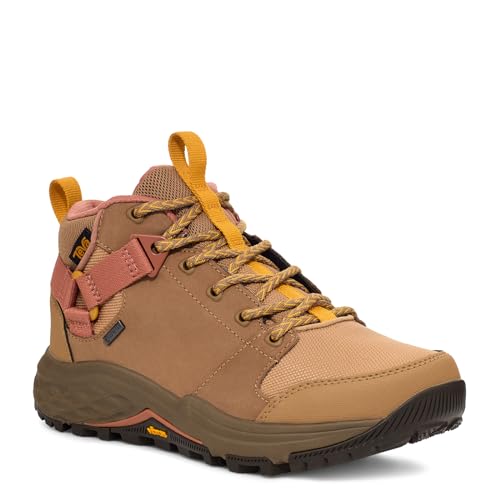 Teva Women's Grandview GTX Hiking Boot, Sand Dune, 8.5