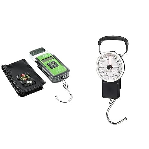 Bilancia Digitale Manuale Burg-W&auml;chter TARA PS 7600 - Per Valigie E Bagagli, Fino A 40kg, Nera