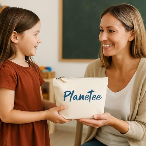 Kosmetiktasche Lotte Glück haben – Schminktäschchen Make-up Kulturtasche aus Baumwolle – Geschenk Muttertag Geburtstag Schwester Weihnachten Patentante