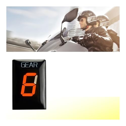 Indicateur de rapport engagé YZF-R1 2001-2008 à écran LED rouge