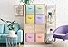 Sorbus Fabric Storage Cubes - 6 Foldable Storage Bins for Organizing Pantry, Cubbies, Toy Box - Clothes Storage & Closet Organizer - 13 Inch Collapsible Cube Baskets for Shelves with Handle