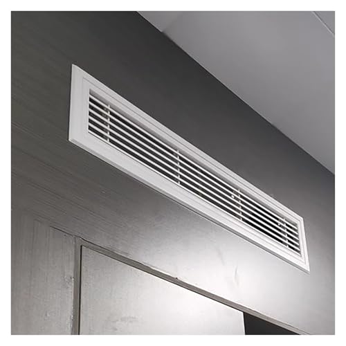 Rejilla Ventilacion Rejilla De Ventilación De Aluminio A Dos Aguas - Rejilla De Ventilación Con Filtro De Aire Acondicionado, Deflector De Ventilación Con Malla, Rejilla De Retorno De Aire(24x70 cm (9