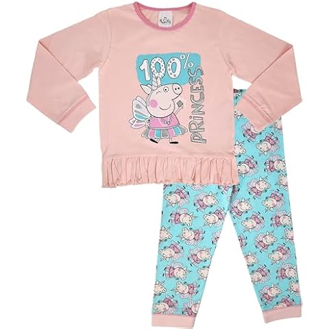 Peppa Pig Cotton Long Pyjama Set for Girls Cover