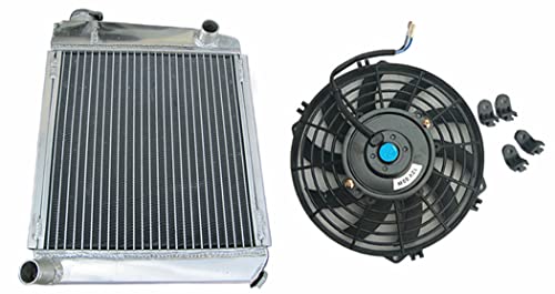 Trasmissione manuale, include un radiatore completo in alluminio + tappo del radiatore + ventola (inclusi i kit di montaggio della ventola).