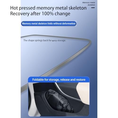 Tendine Parasole per parabrezza auto pieghevole anti-UV Per Benz A205 Cabriolet, moo F Small + Side 4(‎E Large+Side 4)