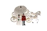 NST 2 Large Cinderella Coach Wedding Carriage Favor Plastic
