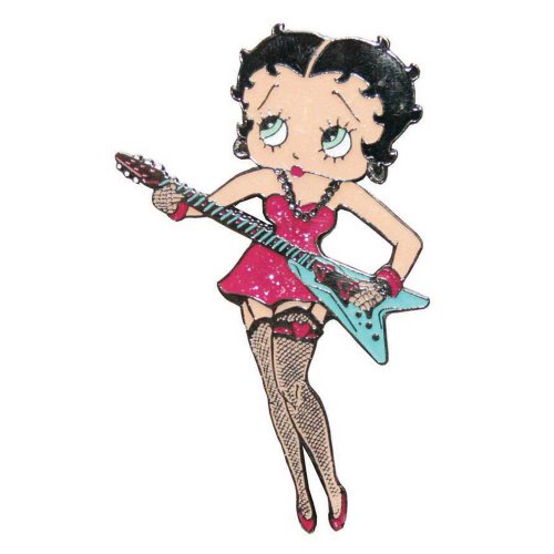 Pin de solapa con diseño de Betty Boop de Rock Chic