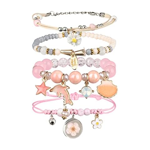 ZYLLGLOW Beaded Bracelets for Girls and Women Cover
