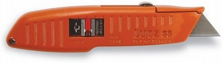 Lutz 30188 #88 SpeedMaster Quick Change Retractable Blade Utility Knife - Orange (88-OR)