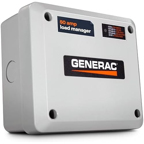 Generac 7,000 50 Amp Load Manager, Gray