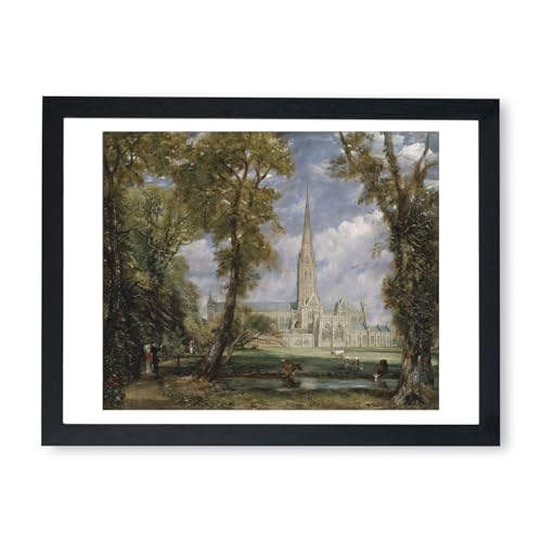 Affiche de la Cathédrale de Salisbury John Constable cadre Medium art