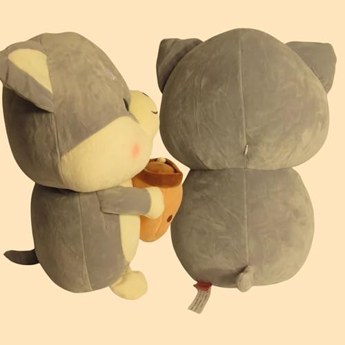 Image of Flufies Plush Toys - Snuggly and Aesthetic Stuff Plush Toys and Baby Toys - Soft Toys for Baby Girl and Baby Boy - Soft Toys for Girlfriend Gift (Coffee Bear)