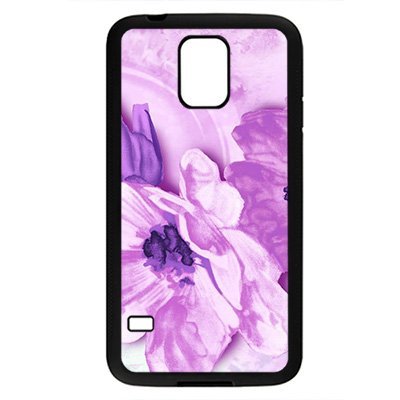 My Case Custom Flowers samsung galaxy s5 Personalized Lightweight Plastic Case