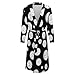 FOSKERV Women Men Fashion Long Sleeve Robes, Multi Functional Open Front Kimono Robe for Bedroom, Swimming Pool, Bathroom, Beach, Volleyball Sports, (L)