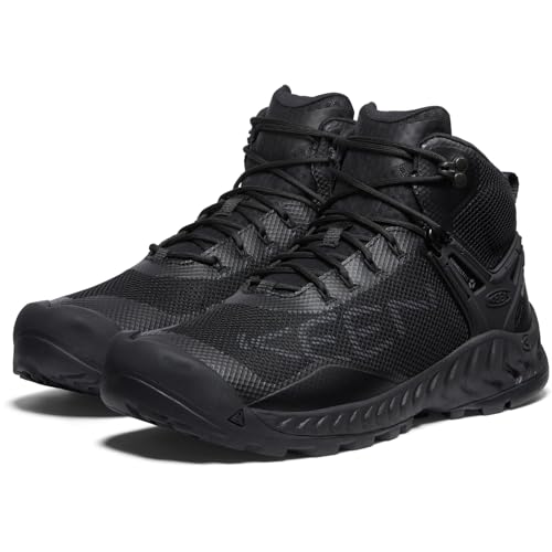 KEEN Men's Nxis Evo Mid Height Waterproof Fast Packing Hiking Boots4