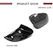 Golf 8 Rear Carbon Fiber Side Mirror Covers Fits for Volkswagen Golf 8R/GTI/R-Line 2020UP Replacement Style Rear View Mirror Caps 2PCS(With Side Assit) (Carbon Fiber)