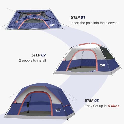 CAMPROS CP CP-8750 4 Person Tent の商品画像 5