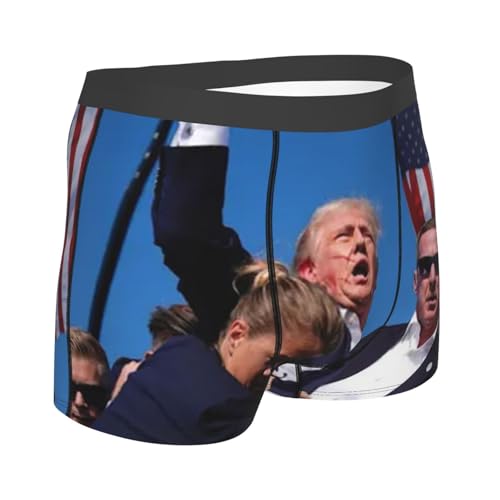 Trump 2024 Sign Trump Party Supplies Men Boxer Brief Underwear Donald Trump Merch America Trump Stuff2
