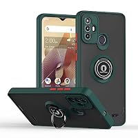 BORYA Cover Per ZTE Blade A52, Ultra Sottile Antiurto TPU PC Bumper Custodia A 435661