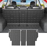 powoq Backrest Mat Compatible with 2017-2025 Mazda CX-5 Cargo Liner Back Seat Protector Replacement for 2017-2019 2020 2021 2022 2023 2024 2025 Mazda CX-5 Accessories(Fit 2017-2024, Rear Backrest Mat)