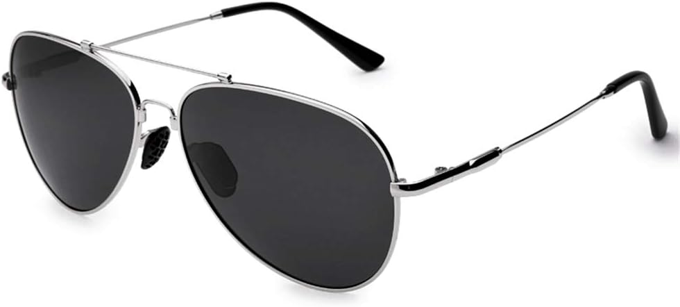 HUIHUIKK Polarizing Distance Sunglasses Tinted Gray Men Women Nearsighted Myopia Glasses These Are Not Reading Glasses