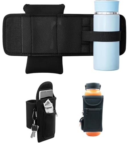 Magnetische Sporttasche für Fitnessstudio, Kompakte Magnetic Gym Bag mit Magneten, Fächern & Schlüsselhalter – Fitness Zubehör Tasche für Wasserflasche, Handy, Schlüssel, Training & Gym