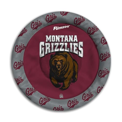 Image of YouTheFan NCAA Montana Grizzlies Flimzee Bean-Bag Flying Disc