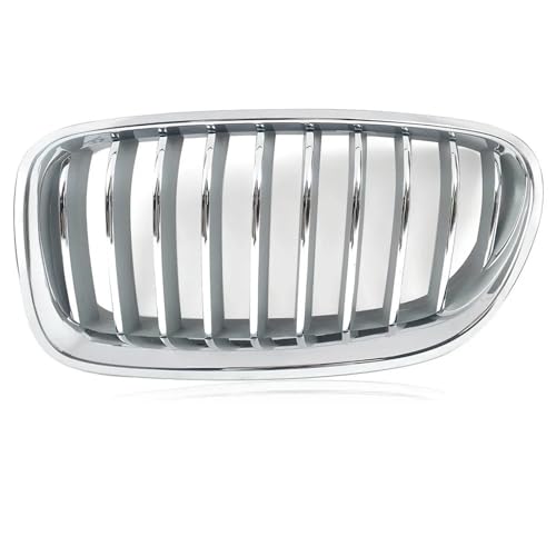 Rejilla parachoques delantero para Serie 5 F10 528i 535i 2010-2016, parrilla de riñón cromada capó