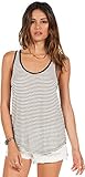 Volcom Juniors' Lived In Stripe Racerback Tank