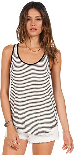 Volcom Juniors' Lived In Stripe Racerback Tank